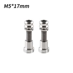 MUQZI Titanium Screw M5x17 19mm Stem Bolt Road Bike Handlebar Stem Bolt
