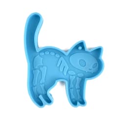 Cute Cat Silicone Mold DIY Earring Necklace Keychain Pendant Molds Super Glossy Animal Epoxy Resin Casting Mold Craft