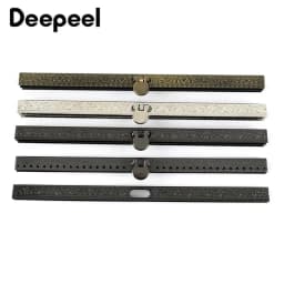 2-5Pcs Deepeel 19cm Metal Embossed Bag Lock Clutch Coin Purse Frame Bags Clasp Sewing Hardware Wallet Accessories HandBag Parts