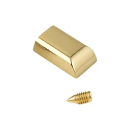 10-100pcs Metal Zipper Stopper Clips Tail Plug Heads With Screw for DIY Sewing Leather Craft Hardware