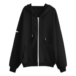 Oversize Hooded Sweatshirt Women With Eye Mask Solid Color Loose Casual Hoodies Sport Running Plus Size Sweatshirt Pullover