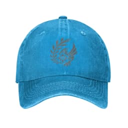 Monster Hunter Wilds Men Women Baseball Caps Forbidden Lands Research Commission Distressed Denim Hats Vintage Outdoor Headwear