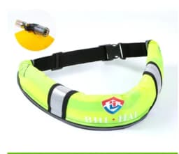 Reflective Automatic Fishing Waist Belt Type Safety Life Jacket Adult Inflatable Life Safety Belt Waist Bag for Boating 구명벨트