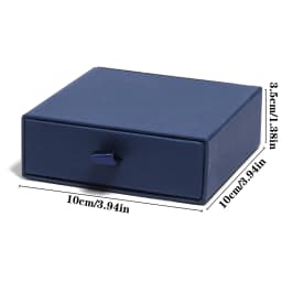 1pcs Kraft Paper Drawer Jewelry Packaging Box Greeting Card Necklace Bracelet Gift Display Case Boxes Cardboard Jewelry Storage