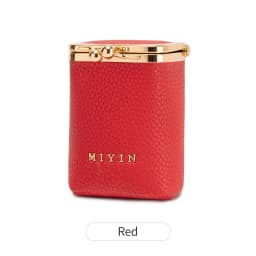 Leopard Print Lipstick Storage Bag Mini Portable Microfiber Leather Women's Makeup Bag Simple Jewelry Earphone Coin Purse with M