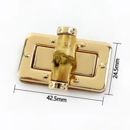 1-3Pcs Deepeel Metal Bag Decor Lock Buckle Women Handbag Closure Latch Purse Turn Twist Locks Snap Clip DIY Hardware Accessories