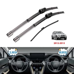 Front Rear Wiper Blades Set For BMW X5 E70 2006-2013 Windshield Windscreen 24"+20"+15" xDrive 35d 40d Car Accessories Cover 2011