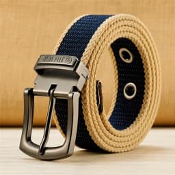 Plus Large Size 110 120 130 140 150 160 cm Canvas Belt for Men Alloy Pin Buckle Jeans Belts High Quality Outdoor Belts