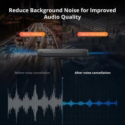 ATOTO MIC20 Car Noise Cancellation Dual Microphone with Clear Voice Commands and Recognition, for X10 Series Car Stereo Radio