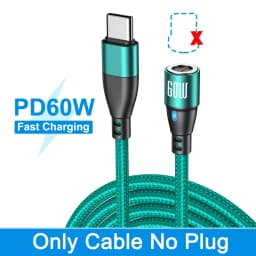 AUFU 60W Magnetic USB Cable Fast Charging USBC To Type C Micro Magnetic Data Cord For Macbook Samsung Xiaomi Magnet Charger Wire