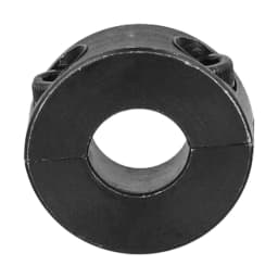 1PCS Clamp Ring Collar Double Split 6mm To 40mm Inside Diameter Shaft Collar Clamp Shaft Clamp Bearing Backstop Ring Silver
