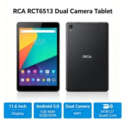 11.6 Inch T10 Android 5.0 RAM 1GB ROM 32GB Dual Camera USB 3.0 WIFI Mini HDMI-Compatible Tablet PC RCT6513 MT8127 Quad Core