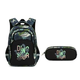 Cartoon Unicorn 3 Piece Set School Bags For Girls Boys Kids Space Backpack Primary School Students Backpack With Lunch Box