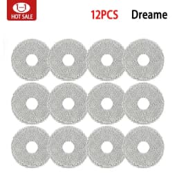 For Dreame L10s Ultra / L10S Pro Robot Vacuum Cleaner Accessories Vacuum Bags Mop Filter For Vacuum Cleaner Cleaning Brush