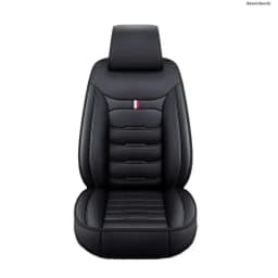 Auto Set Car Seat Covers PU Leather Signle Front Split Protector Four Season Universal Fit Most Car SUV Car Accessories