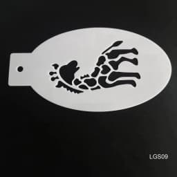 PET Stencil For Face Body Face Painting Paint Reusable Templates For Body Arts Cosplay Halloween Christmas Party
