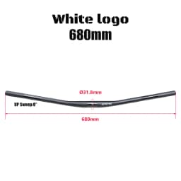 Syncros Carbon Fiber MTB Handlebar 9 Degree 31.8mm Matte Flat Mountain Bike Handlebars Bicycle Accessories