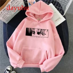 90s japanese Anime Attack on Titan Shingeki No Kyojin Graphic Hoodies Men Unisex Oversized Funny Cartoon Sweatshirt Hoody Male
