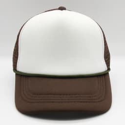 New Trucker Caps Men Women Plain Blank Foam Mesh Baseball Cap With Rope Summer Breathable Outdoor Sport Sun Visor Hats