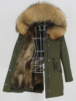 OFTBUY Winter Jacket Women Long Parka Real Fox Fur Coat Natural Raccoon Fur Collar Hood Thick Warm Streetwear Parkas New