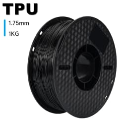 KINGROON 3D Printer Filament TPU 1KG 1.75mm Soft Flexible 3D Printing Material High Resilience TPU Plastic Net Weight 1kg/roll