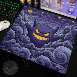 Gaming Small Mousepad Pokemon-Gengar Mouse Pad PC Gamer Desktop Decoration Pads Office Laptop Mouse Mat desk accessories Carpet