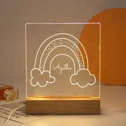 Drop Shipping Personalized Nightlight USB LED Customized Name 3D Lamp Decoration Bedroom Toys Birthday For Baby Children Gift