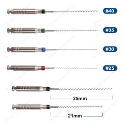 1 Box Dental Dentistry Lentulo Paste Carriers Endodontic Endo Files Reamers Drill Burs Endo Files Dentist Materials