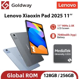 Global ROM Lenovo Xiaoxin Pad 2025 11'' MediaTek Dimensity 6300 128GB 256GB 2.5K Display Dolby Atmos 7040mAh Battery Android Tab