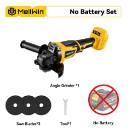 MELLWIN 125MM M14 Brushless Electric Angle Grinder Cordless Wood Metal Polisher Home DIY Power Tool For Makita 18V Battery Pin