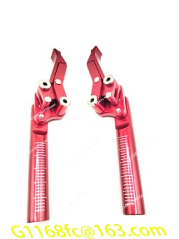 1 Pair High-quality Aluminum Alloy Accessories New Rehabilitation Products Accessories Sports Wheelchair Brakes 100%