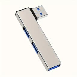 3-Port USB 3.0 Hub, Ultra-Slim Data USB Hub with 2 ft Extended Cable , for MacBook, Mac Pro, Mac mini, iMac, Surface Pro