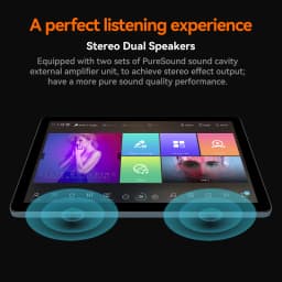 Adreamer 10.1-Inch Tablet LeoPad20 Android13 GPS Octo Core 1280*800 IPS Display 3GB 32GB 6000mAh Battery Metal Body Tablet