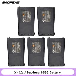 BAOFENG BF-888S Battery 3.7V 1500mAh battery for baofeng 888s BF-666S BF-777S BF-88E Compatible With baofeng 777s Walkie Talkie