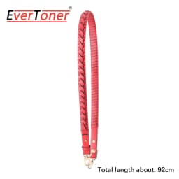 EverToner Leather Bag Strap Handbag Handles For Woman Bag Strap With Golden Buckles DIY replacement Bag Accessories