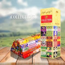 Y Natural 10/25 Mixed Box/Pack India Incense Sticks Sandalwood White Sage Tibetan Scented Yoga Indoor Air Purifying Aromatherapy