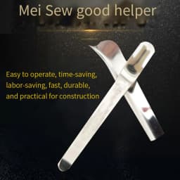1 Pair Steel Wall Putty Knife Scraper Ceramic Tile Beauty Seam Agent Yin Yang Corner Shovel Remover Pressure Seamer Hand Tool