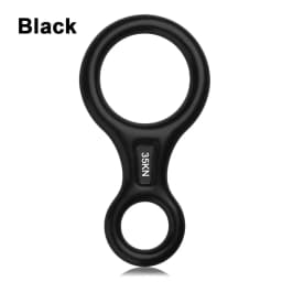 Rock Climbing Descender 35KN Figure 8 Word Rope Descender Climbing Ring Downhill Eight Ring Gear Climbing Device Equipment