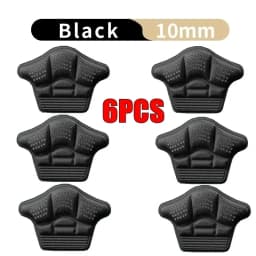 2Pcs Soft Heel Insoles Pads Pain Relief Cushions Size-Adjustable Anti-Wear Inserts for Sneakers Loafers and High Heels