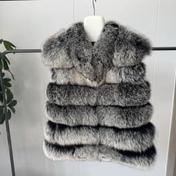 2026 NEW style Fox Fur Coat Real Winter New Outwears Women's Fashion Luxury Jacket High Quality Clothing Natural And Stand Colla