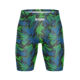 Summer Men's Pro Swim Jammer Athletic Practice Knee-Length Swimsuit Short New Swimming Trunks Beach Tights Shorts Surf Pants