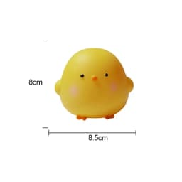 Animal Cartoon Duck Chicken Led for Soft Light Night Baby Children Kid Bedroom Decorative Lighting Home Decoration Moon Lamp