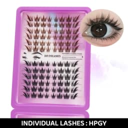 DINGSEN DIY Lash Clusters Thick Segmented Eyelash Extension 60D 80D 100D MIX Lashes Extension Cluster Lashes Individual Lashes