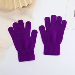 Hot Sale Winter Candy Color All-match Warm Touch Screen Five-finger Knitted Gloves Unisex