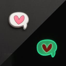 1PCS Luminous Shoe Charms Set for Clog Sandals Decoration DIY Shoe Charm Pins for Men Women Kids Letters Rainbow Food