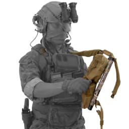 Tactical Vest SC PCP Backboard, Universal Quick Access Backboard