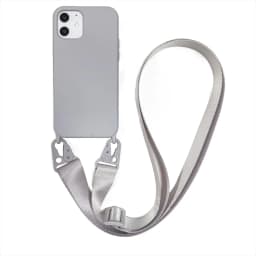 1.6M Crossbody Necklace Rope Cell Phone Case for iPhone 15 16 Pro 13 12 14 Pro XS MAX XR Lanyard Silicone Neck Strap Cover Tape