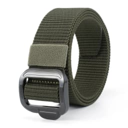 Military Tactical Nylon Canvas Web Belt for Men Women Work Outdoor