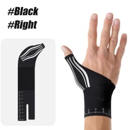 1PCS 2-in-1 Ultra-Thin Thumb & Wrist Brace - Adjustable Compression for Carpal Tunnel, Trigger Thumb, Tendonitis & Ulnar Support