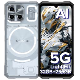 DOOGEE Blade GT Rugged Phone 32GB RAM 256GB ROM LED Light Effect Dimensity 7050 6.72'' FHD+ 120Hz 5500mAh Battery Smartphone NFC